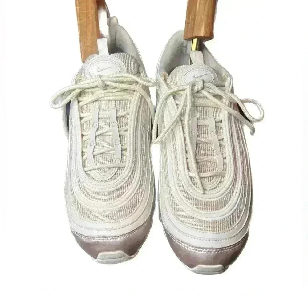 Size 7Y 8.5-9WMNS Nike Air Max 97 SE Particle Beige Rose Gold - Picture 5 of 6